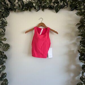 Lululemon Athletic Wunder Train Racerback Tank Top Lipgloss NWT Size 2